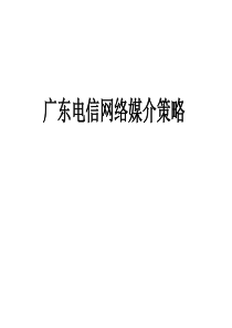 媒介策划_网络媒介计划(PPT18)