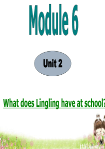 Module_6_Unit_2what_does_lingling_have_at_school