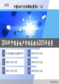 2014年中国房地产行业分析2015展望