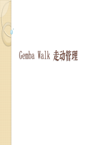 Gemba-Walk