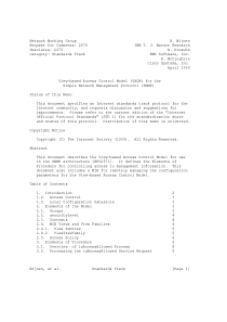 rfc2575.View-based Access Control Model (VACM) for