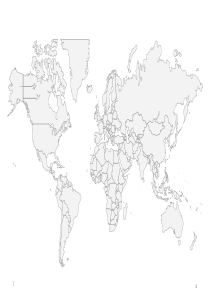 PPT版世界地图