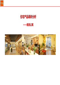 住宅产品调研分析——新派公寓