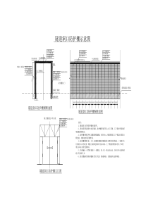 防护棚示意图