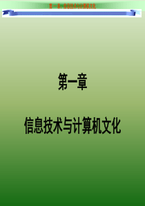 章信息技术与计算机文化