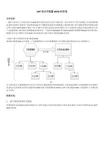 可配置BOM的实现