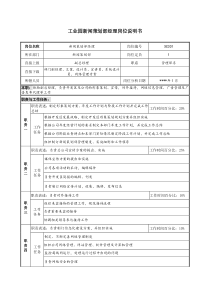 工业园新闻策划部经理岗位说明书