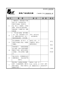 广告策划－蓝色创意（影视创意）