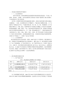 青岛海尔集团财务报表分析