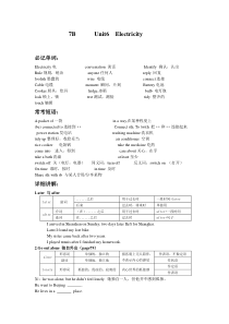 7Bunit6最新广州、深圳沪教版牛津英语七年级下册教案