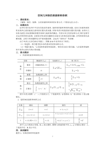 空间几何体的表面积和体积经典例题(教师讲义打印一份)