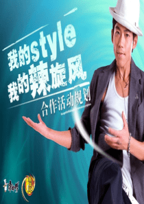 康师傅辣旋风策划案——我的style 我的辣旋风