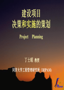 建设项目决策和实施的策划(ppt108)(1)