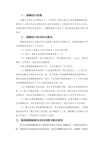 XX金融集团薪酬体系设计