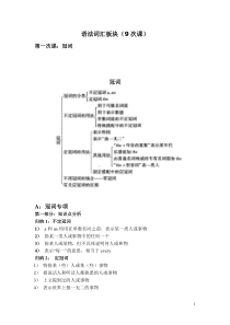 3E少儿英语语法与词汇板块