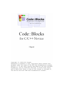 CodeBlocks教程