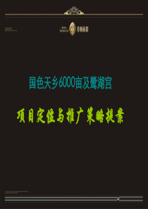 成都国色天乡6000亩及鹭湖宫推广提案