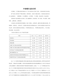 中信银行业务分析