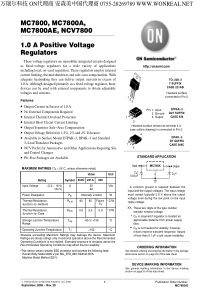 MC7808ABD2T,MC7800,NCV7800,规格书,技术资料,datasheet,PDF