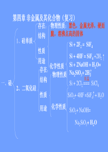 广西桂林市逸仙中学高中化学必修一《第四章 非金属及其化合物》课件