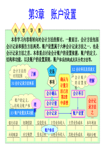 第3账户设置【会计学原理】