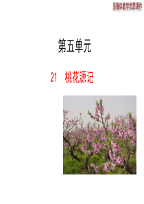 2013版人教版八年级语文上册-《桃花源记》课件