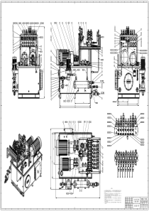 液压站装配图