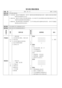 背向滑步推铅球教案