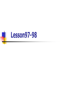 看听学1-Lesson97-98