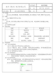 治工具管理办法