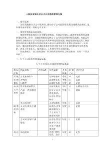 X股份有限公司绩效管理实施方案