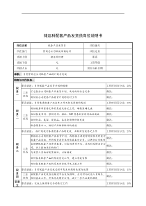 奥康集团储运科配套产品发货员岗位说明书