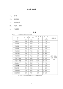 电气训练课程之初级篇