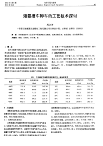 液氨槽车卸车的工艺技术探讨