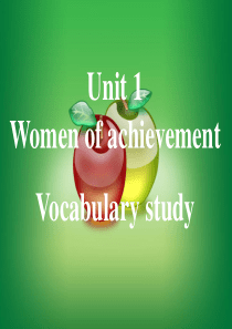 women-of-achievement--vocabulary-study1