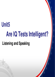 Are-IQ-Tests-Intelligent？(Listening-and-Speaking)