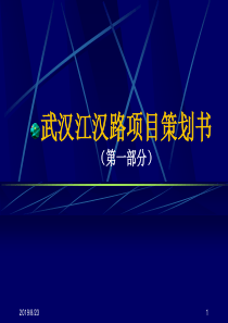 武汉江汉路项目策划书第一部分