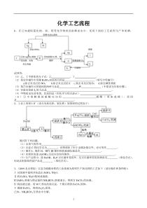 历年高考化学工艺流程题