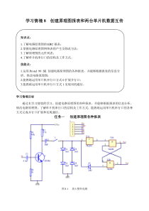 学习情境8创建原理图报表和两台单片机数据互传