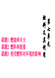 2017江苏省连云港市东海县晶都双语学校九年级化学上册 第7单元 燃料及其利用复习课件 新人教版.p