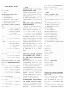 小学教师资格证《综合素质》重点笔记