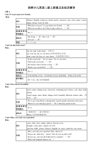 二级重点总结及辅导