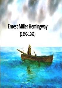 Ernest-Miller-Hemingway-海明威英文介绍