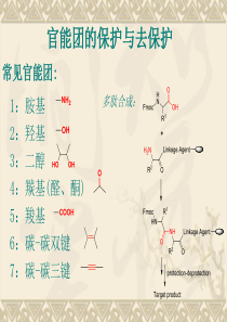 第一讲-官能团的保护与去保护