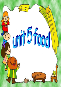 join-in三年级下册unit5Food