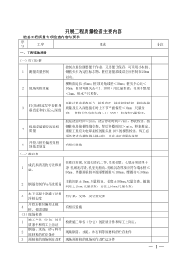 工程质量检查内容