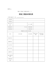 建设工程施工质量检查表(一)