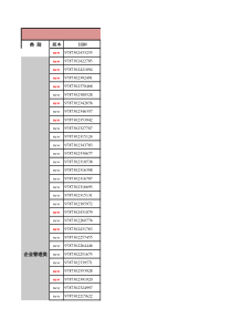 教材产品书目信息XXXX年10更新