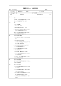 内审检查表(范本)