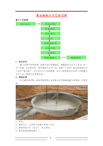 灌注桩施工工艺全过程